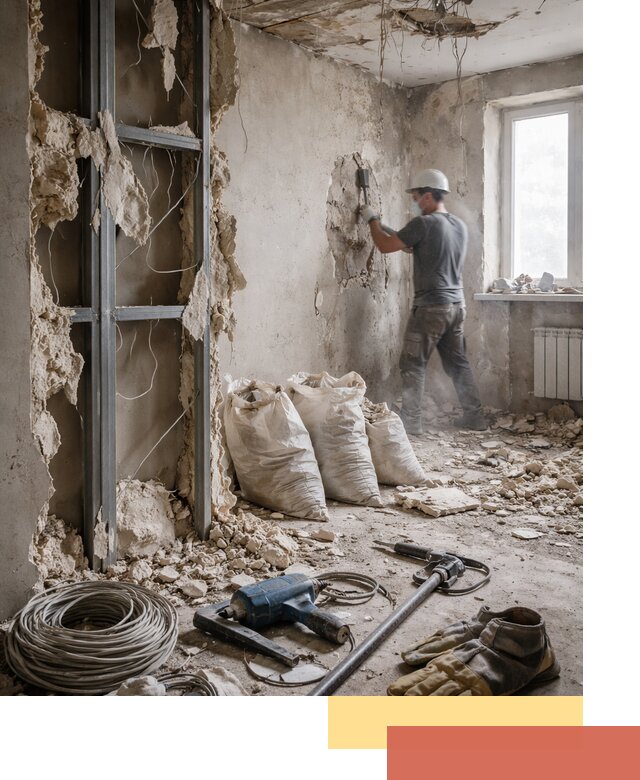 Профессиональный демонтаж зданий и конструкций в Альметьевске