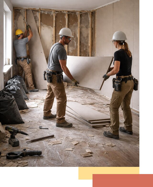 Демонтаж стеновых панелей в Альметьевске быстро и аккуратно