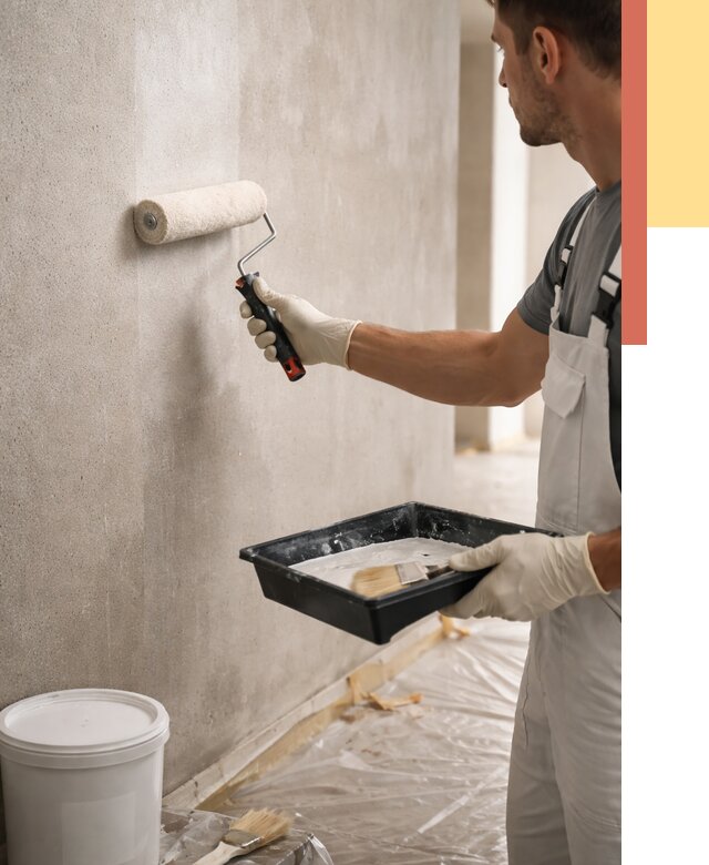 Грунтовка стен в Альметьевске от 2284 руб. м2 — быстро, недорого, с материалом | ОТДЕЛОЧНИК-Льм