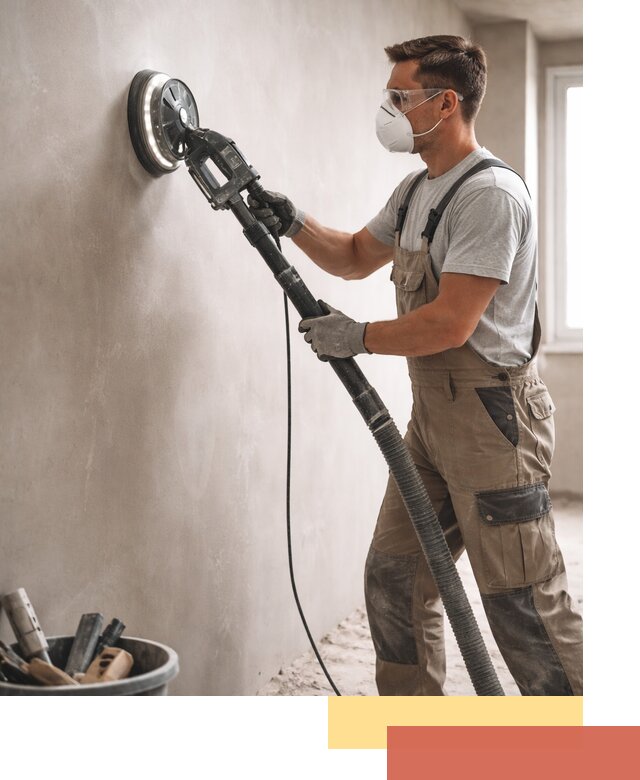 Профессиональная шлифовка стен в Альметьевске быстро и качественно