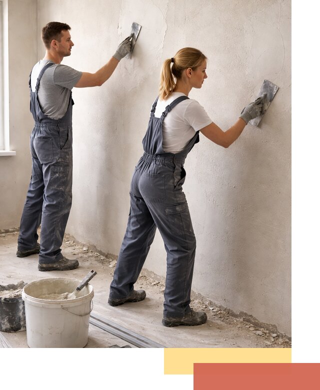 Штукатурка стен под обои в Альметьевске профессионально и быстро