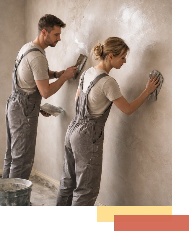 Венецианская штукатурка высокого качества в Альметьевске