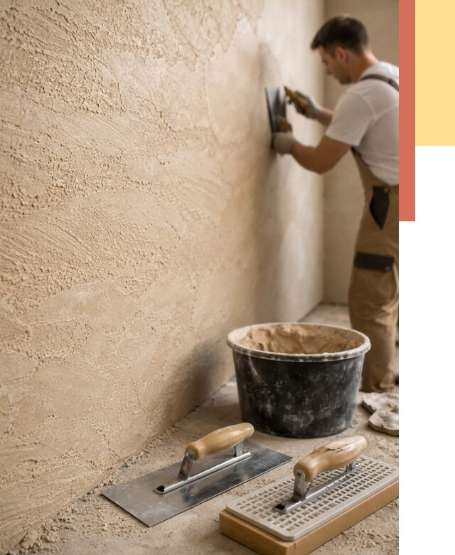 Декоративная штукатурка травертин в Альметьевске от 1868 руб/м2 — качественно и недорого | ОТДЕЛОЧНИК-Льм