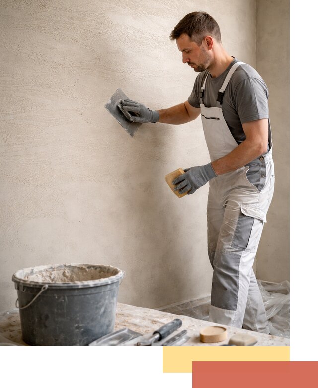 Декоративная штукатурка травертин в Альметьевске для стен и потолков