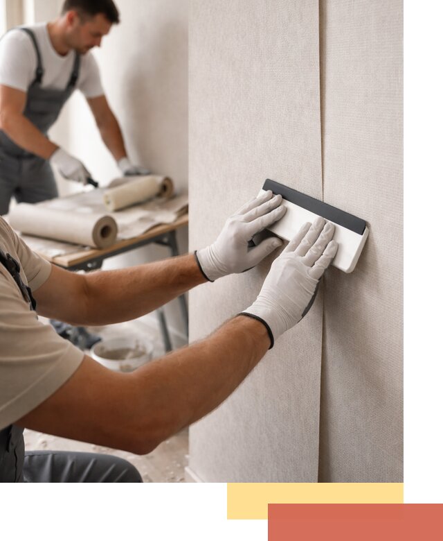 Поклейка обоев под покраску в Альметьевске профессионально и быстро