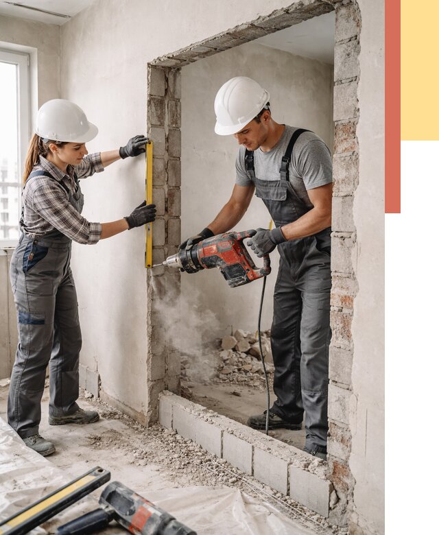 Создание проемов в стенах в Альметьевске от 6747 руб. — алмазная резка и расширение | ОТДЕЛОЧНИК-Льм