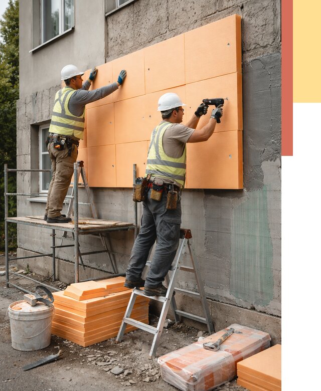 Утепление стен пеноплексом в Альметьевске от 1920 руб./м2 — быстро и недорого | ОТДЕЛОЧНИК-Льм