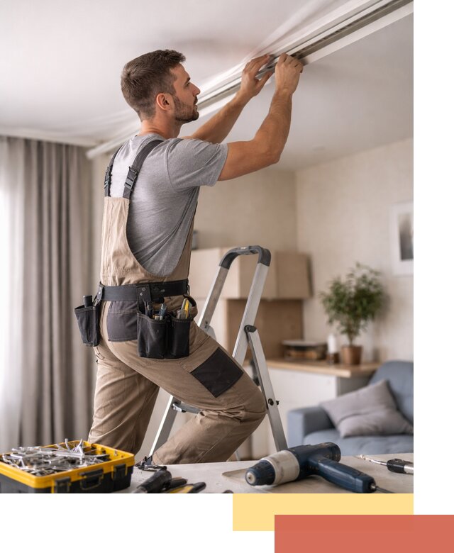 Ремонт натяжных потолков в Альметьевске — качественно и оперативно