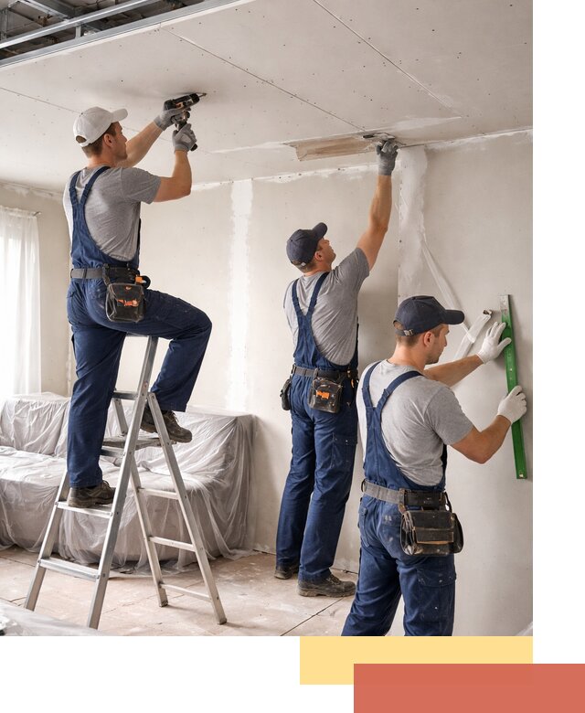 Профессиональная отделка потолка в Альметьевске быстро и качественно