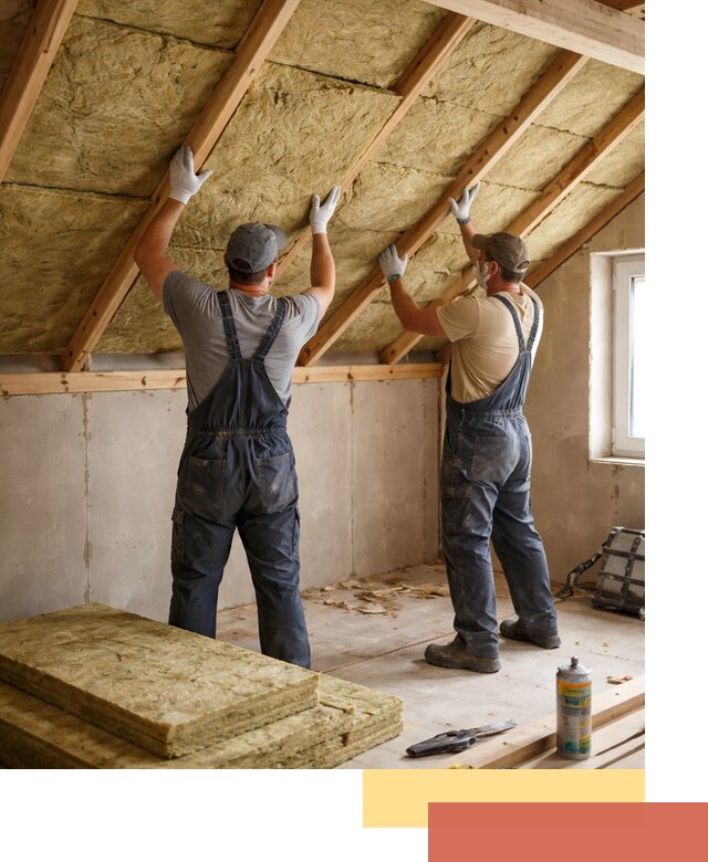 Утепление потолка минеральной ватой в Альметьевске